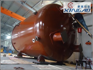 鈦反應(yīng)釜50000L，制造好驗(yàn)收結(jié)束！